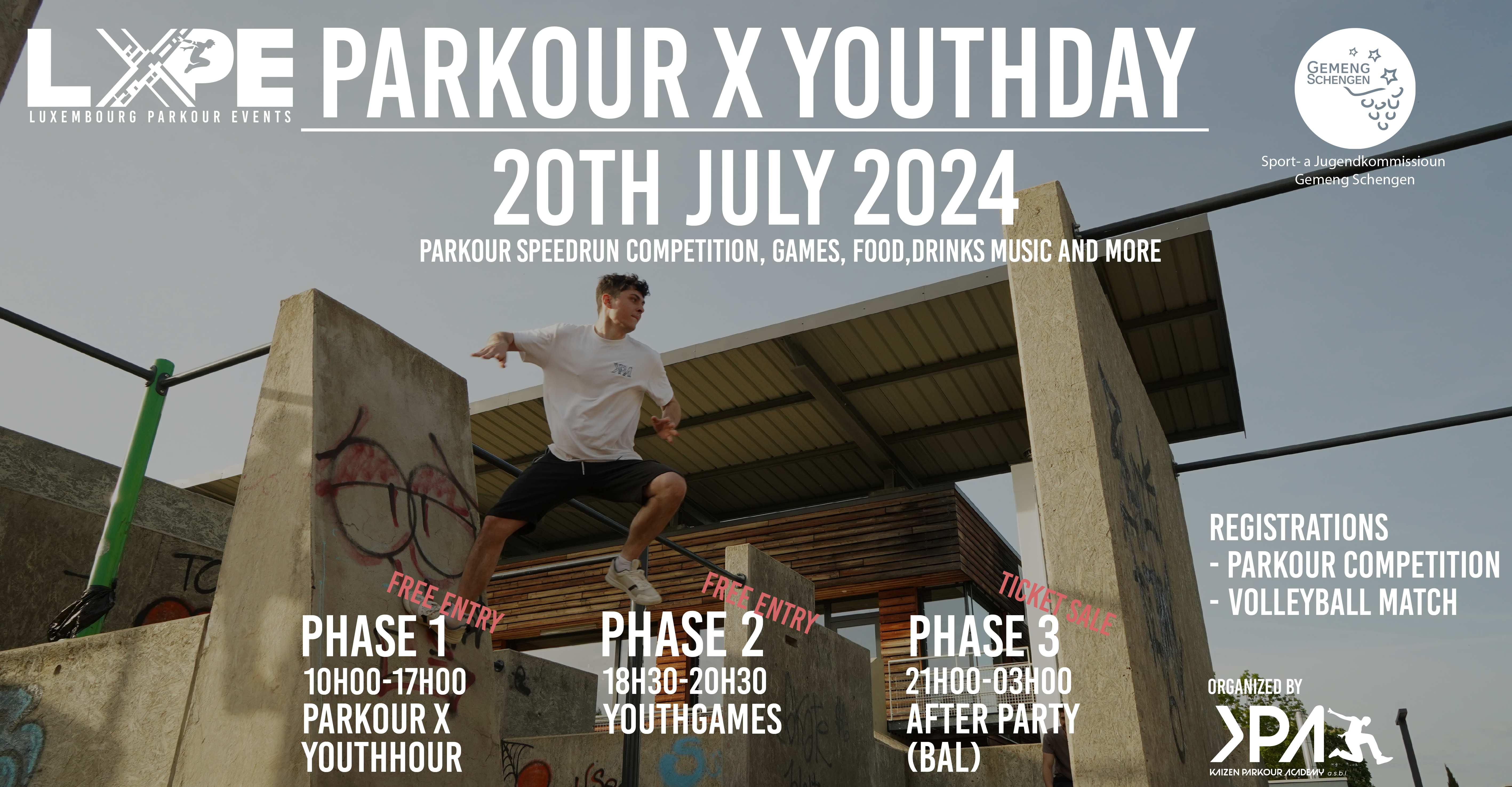 PARKOUR X YOUTHDAY